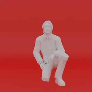 Character Pose Toy Man Miniature Figure 147