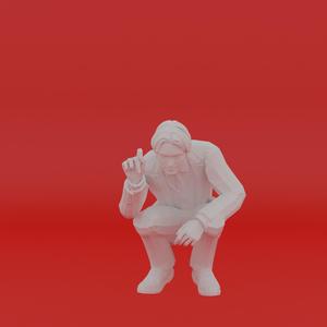 Character Pose Toy Man Miniature Figure 130