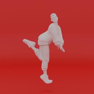 Character Pose Toy Man Miniature Figure 038