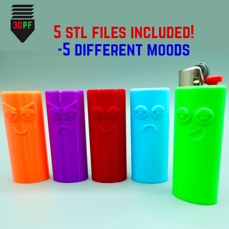 Chill Buddy Bic Classic Cases (5 Moods)