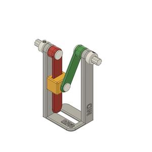 M23 model : turning slider crank