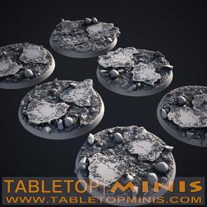 Cracked Earth 60mm Bases