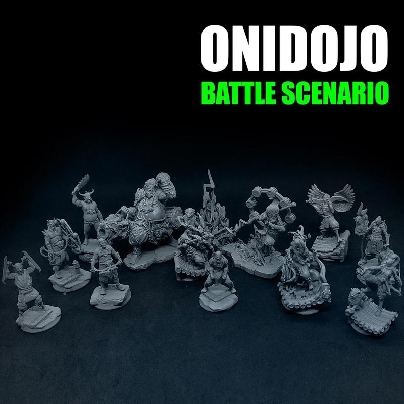 CHARACTERS SET - ONI DOJO