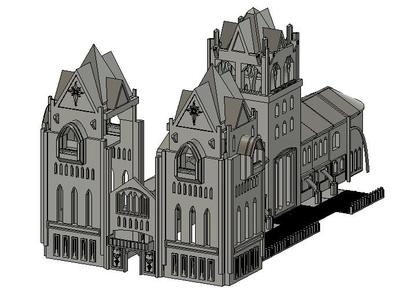 Cathedral 40k terrain
