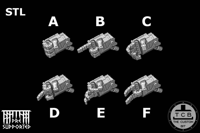 COLDSTAR ENFORCER COMMANDER ONAGER FIST