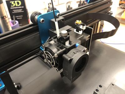 Hemera Adapter with BLTouch for Sidewinder X1 for Vulcano hot end