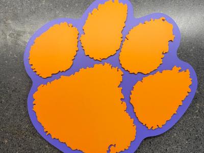 Clemson Tigers Oversized Necklace Logo