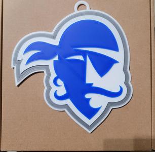 SETON HALL 3D Logo 180mm series