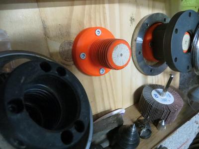 Woodworking chuck rest M33x3.5