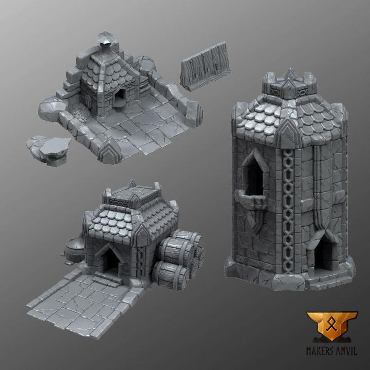 Dwarf Settlement - Buildings