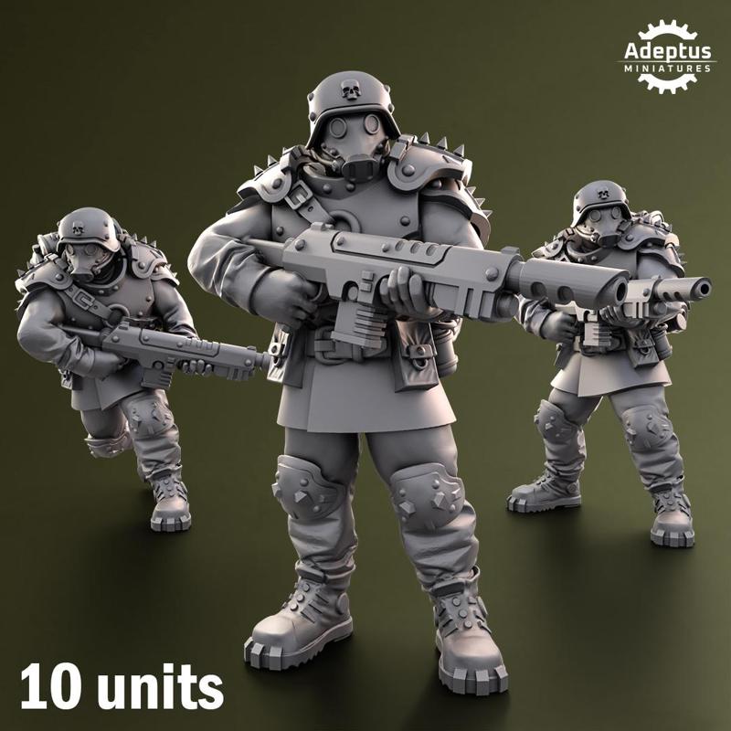 Squad. Grimstone Legion. Imperial Guard