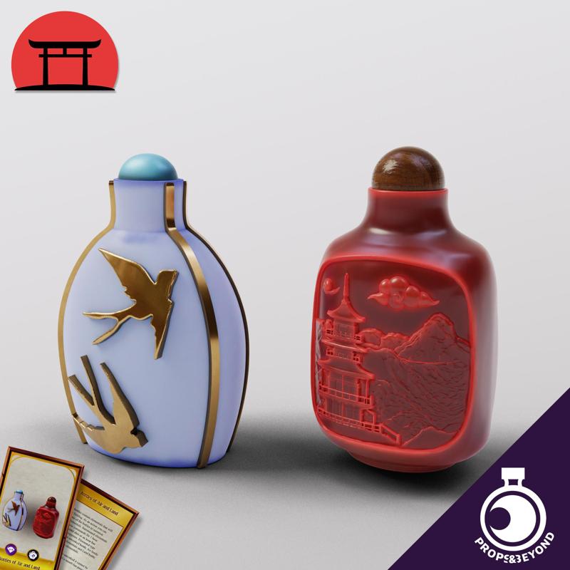 Elemental Bottles of Air and Land