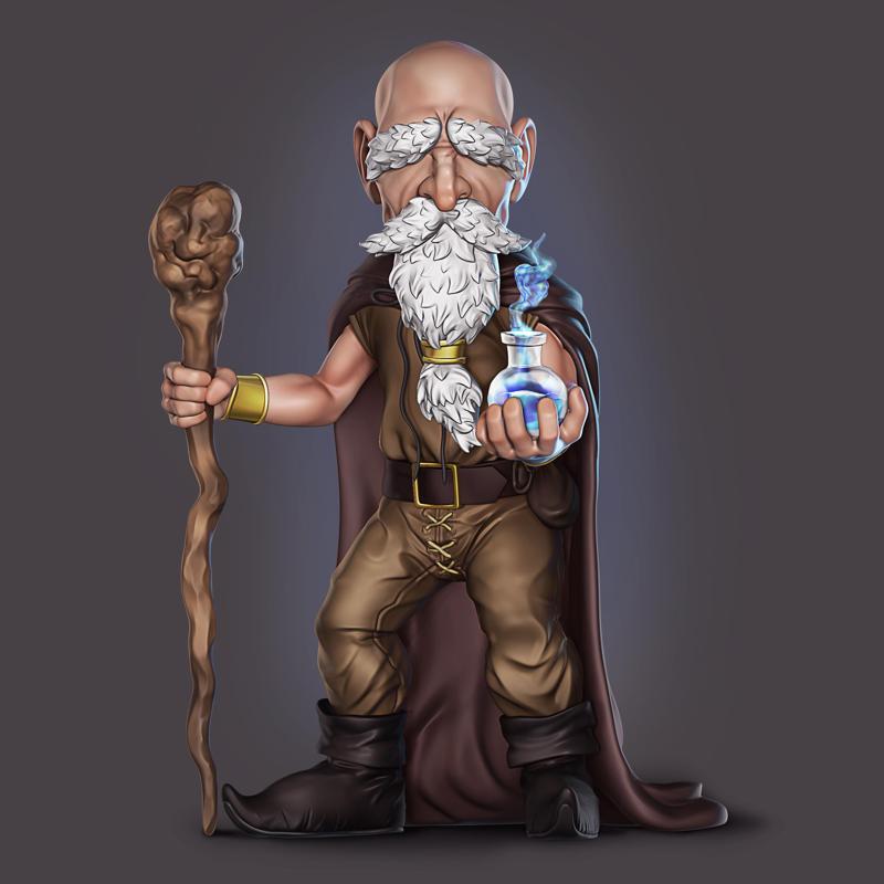 old potions seller