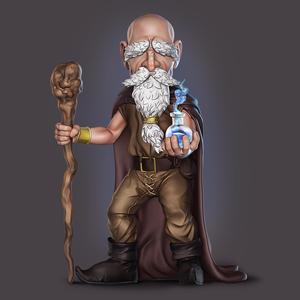 old potions seller