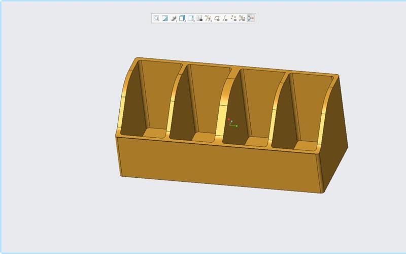 Container With 4 Slots