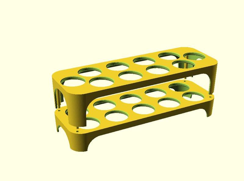 Expandable eggs holder