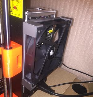 Fan cooling support