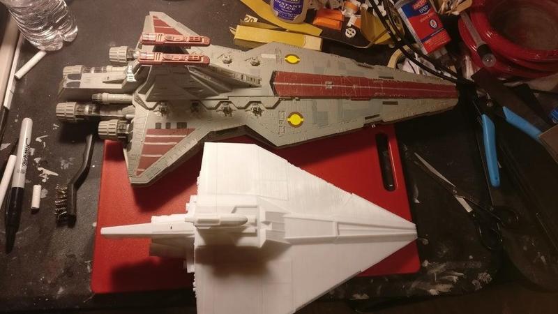 Star Wars The Clone Wars Acclamator class assault ship