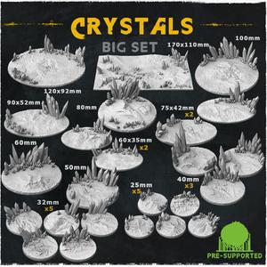 Сrystals (Big Set) - Wargame Bases & Toppers 2.0