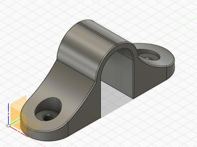 Wall mount 20mm diameter