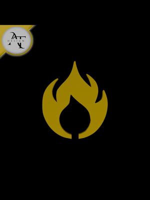Simple Flame Symbol - 2D Art