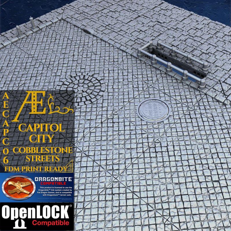 AECAPC06 - Cobblestone Streets & Sidewalks