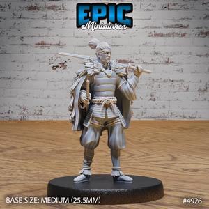 Legendary Ronin ‧ DnD Miniature ‧ Tabletop Miniatures ‧ Gaming Monster ‧ 3D Model ‧ RPG ‧ DnDminis ‧ STL FILE
