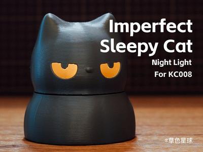 Imperfect Sleepy Cat Night Light (For KC008)