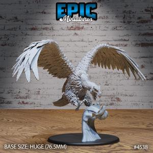 Giant Vulture Hunt ‧ DnD Miniature ‧ Tabletop Miniatures ‧ Gaming Monster ‧ 3D Model ‧ RPG ‧ DnDminis ‧ STL FILE