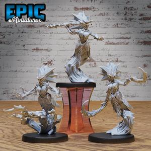 Rose Spirit Set ‧ DnD Miniature ‧ Tabletop Miniatures ‧ Gaming Monster ‧ 3D Model ‧ RPG ‧ DnDminis ‧ STL FILE