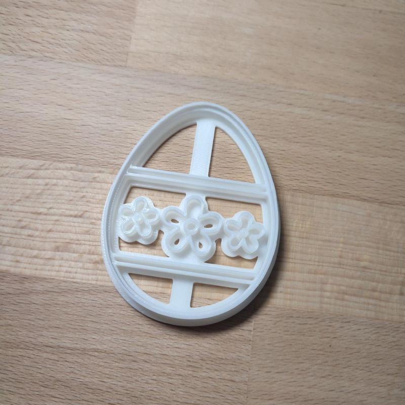 Easter egg cookie cutter