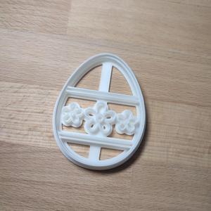 Easter egg cookie cutter