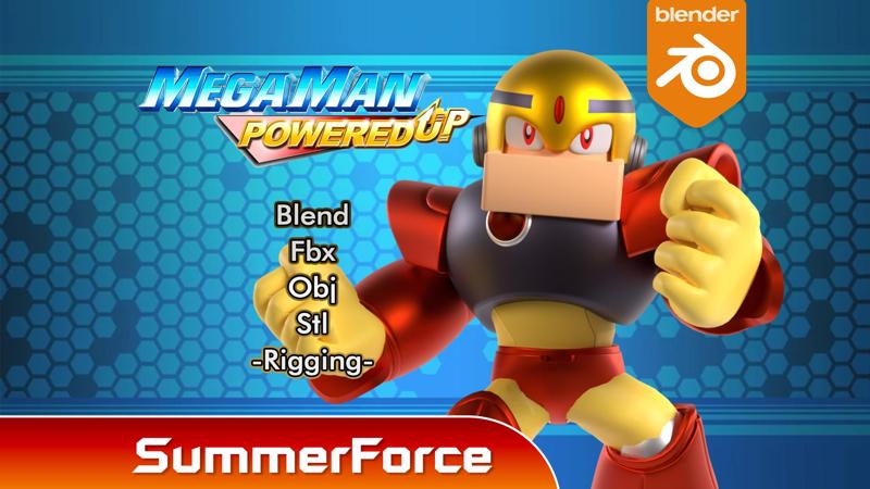 Gutsman - Megaman Powered up