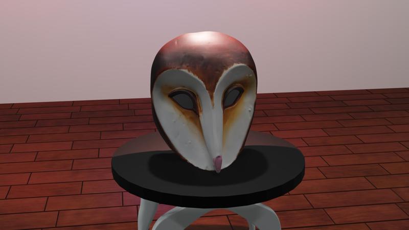 Barn Owl mask