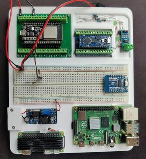 Development Board for Pi, Arduino Nano, ESP32 etc.