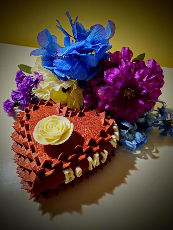 Spiky Heart Shaped Box