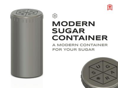Modern Sugar Container