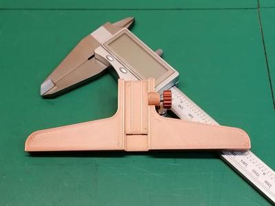 Measuring Bridge / Depth Stop for 300mm Calipers