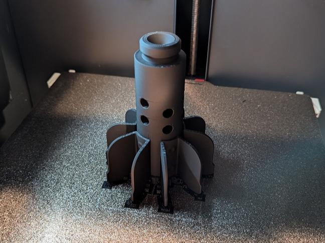 82 mm Mortar Base Fin Assembly