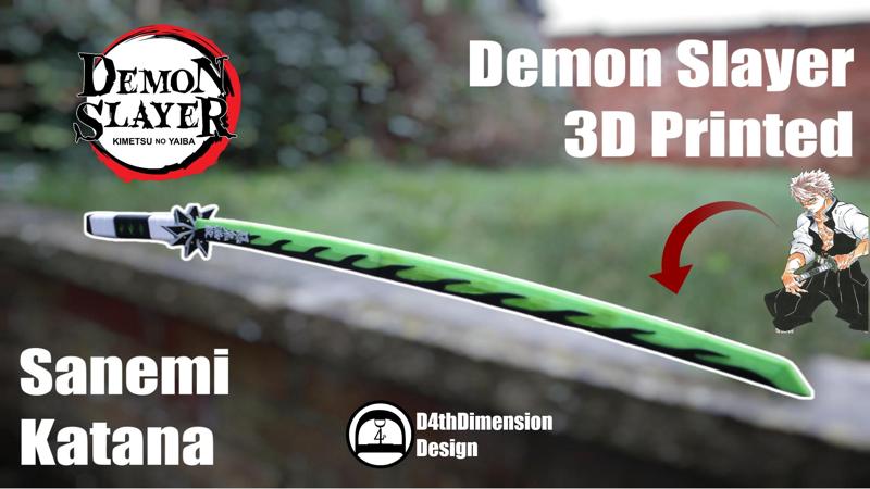 DEMON SLAYER - SANEMI KATANA - 1:1 SCALE