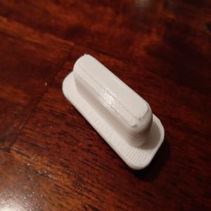 Toilet seat buffer