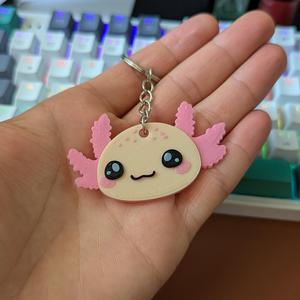 Cute Ajolote Keychain
