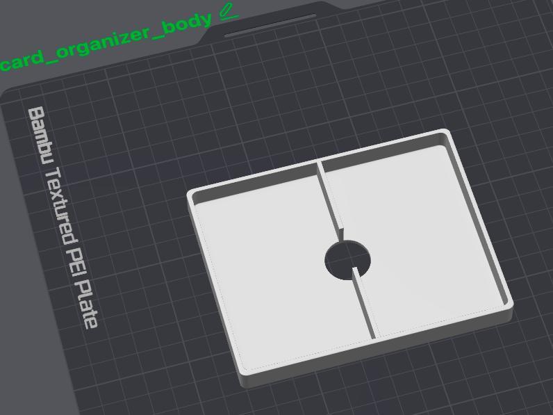 card organizer