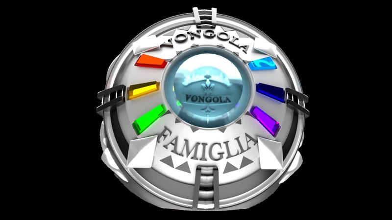 All Original Vongola Rings With Mold For Crystal