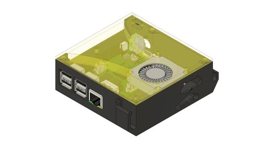 Btt_pi box with fan duct
