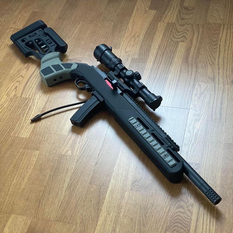 Skeleton Adjustable Hunter stock for KC02 Airsoft Replica