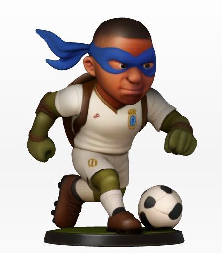 Mbappé Ninja Turtle