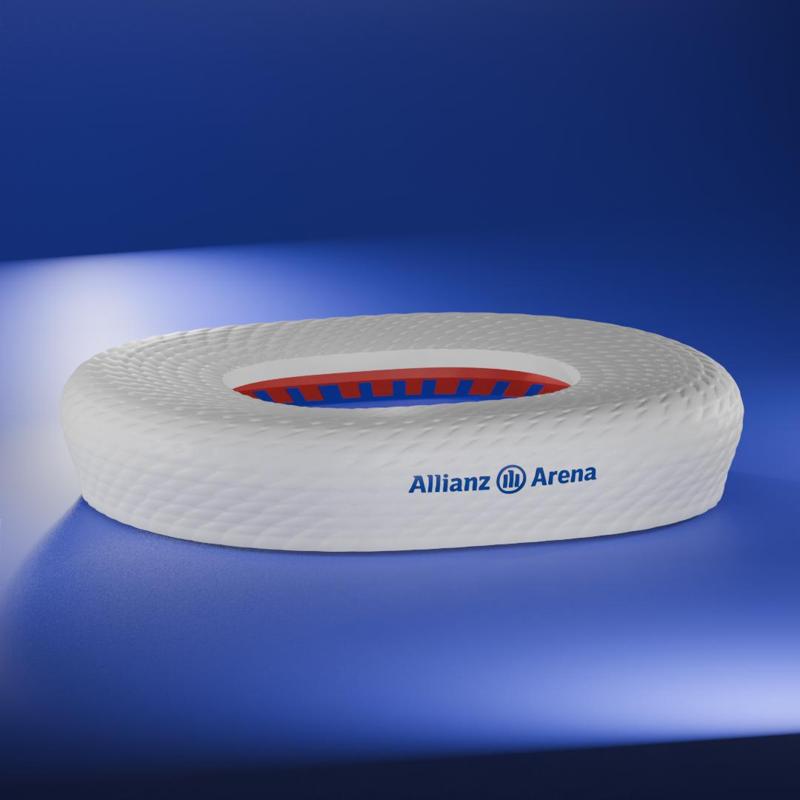 Allianz arena Bayern Munich stadium easy print
