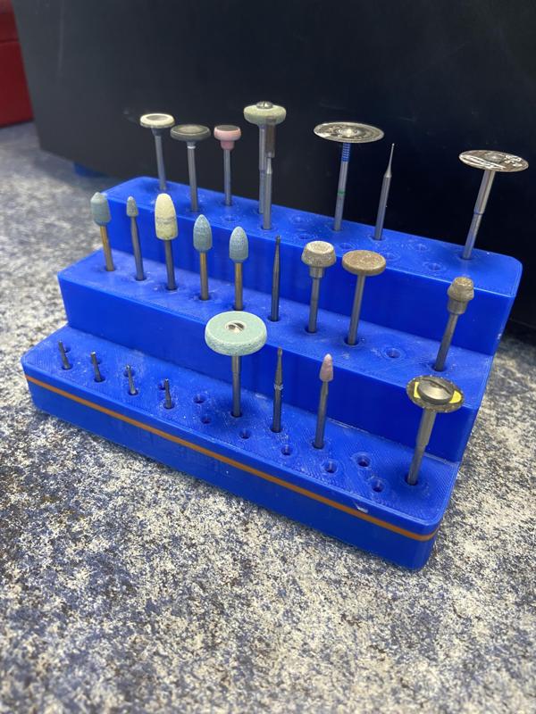 Dental Laboratory bur stand holder