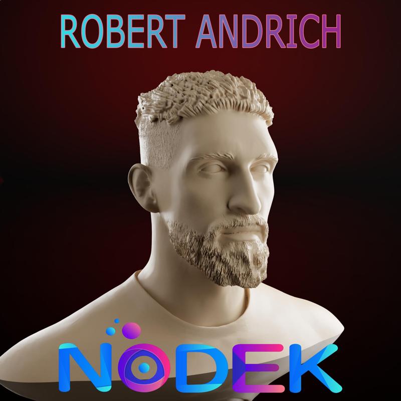 Bust of Robert Andrich - The Bayer Leverkusen Warrior